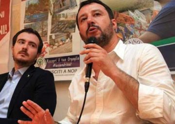Riccardo Molinari e Matteo Salvini