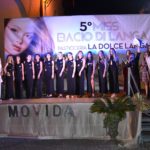 Ragazze sul palco di Miss Bacio di Langa 2017