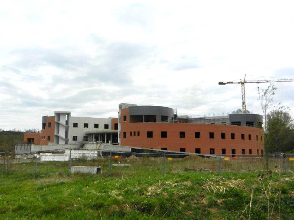 Ospedale in costruzione di Nizza Monferrato