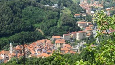 Rossiglione dall'alto