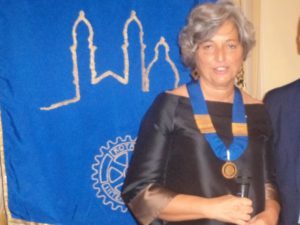 Laura Tardito del Rotary Club