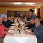 Pallapugno Cortemilia-cena a Perletto con Marchiso