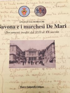 copertina libro "Savona e i marchesi De Mari"