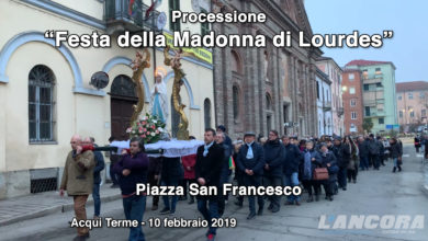 Acqui Terme - Processione della Madonna di Lourdes (VIDEO)
