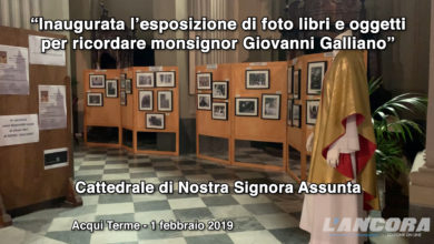 Acqui Terme - Mostra per ricordare mons. Giovanni Galliano (VIDEO)