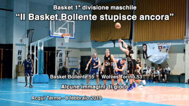 Basket 1ª divisione maschile - “Il Basket Bollente stupisce ancora” (VIDEO)