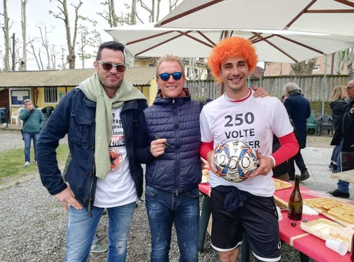Calcio Ovadese Silvanese: 250 gol per bomber Di Pietro