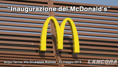 Acqui Terme - Inaugurazione del McDonald's