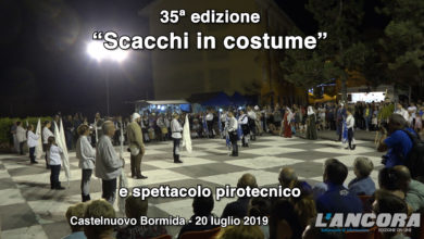Castelnuovo Bormida - 35ª edizione "Scacchi in costume" (VIDEO)
