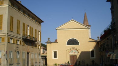 esterno della chiesa dei Padri Scolopi di Ovada