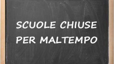 scuole chiuse per maltempo
