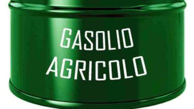 barile con scritta "Gasolio Agricolo"