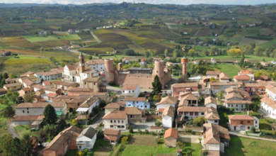Moasca dall'alto