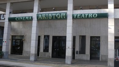 esterno del teatro Ariston