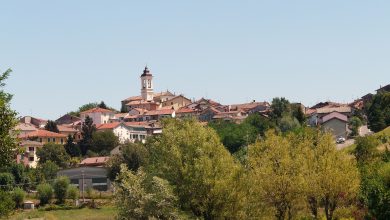 Mornese dall'alto