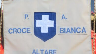 stendardo della Croce Bianca di Altare