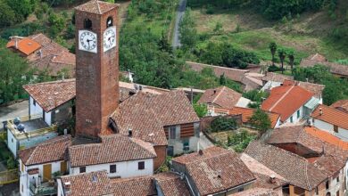 Mombaruzzo dall'alto