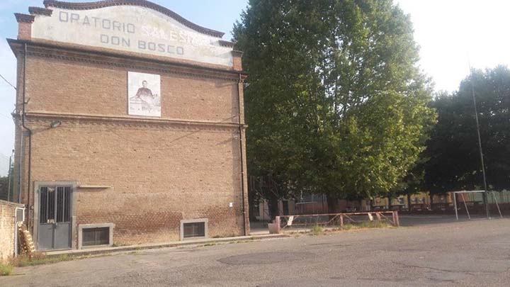 esterno dell'Oratorio Don Bosco di Nizza Monferrato