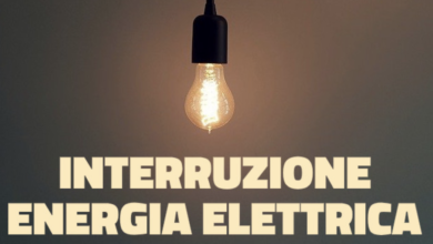 Interruzione energia elettrica