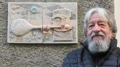 l'artista Mauro Man Manconi