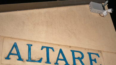 Altare: telecamera