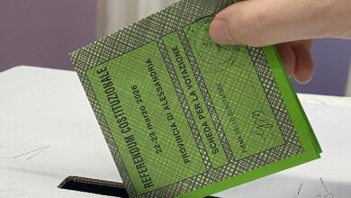 scheda del Referendum sulla Giustizia (voto)